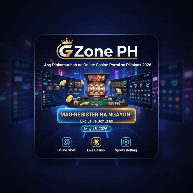 GZone PH Online Casino Portal
